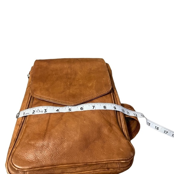 Paul‎ & Taylor Genuine Brown Leather Small Backpack main image 16